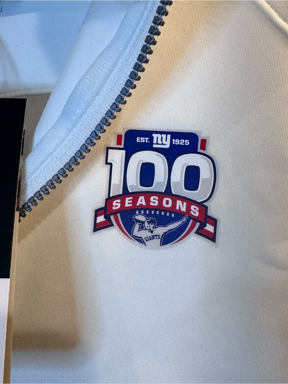Women's White Quarter-Zip Performance Top - Picture 2 of 8
